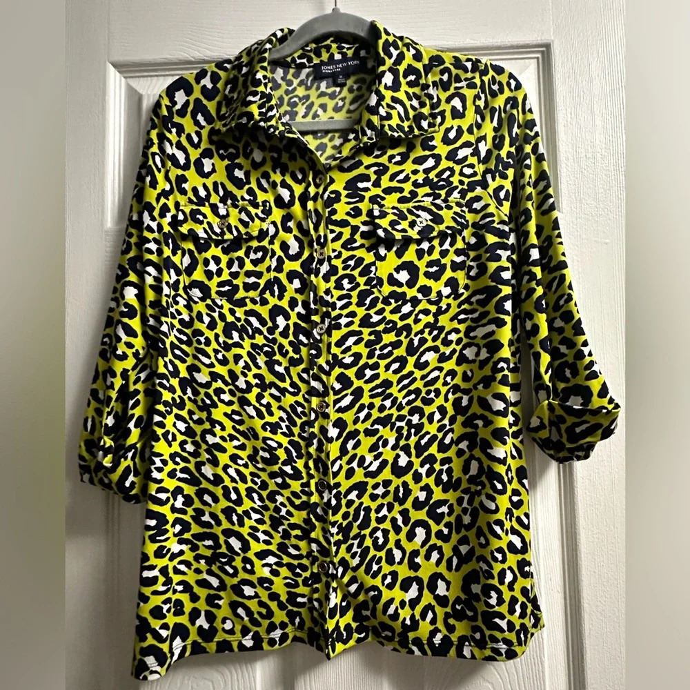 Jones New York button down blouse, medium